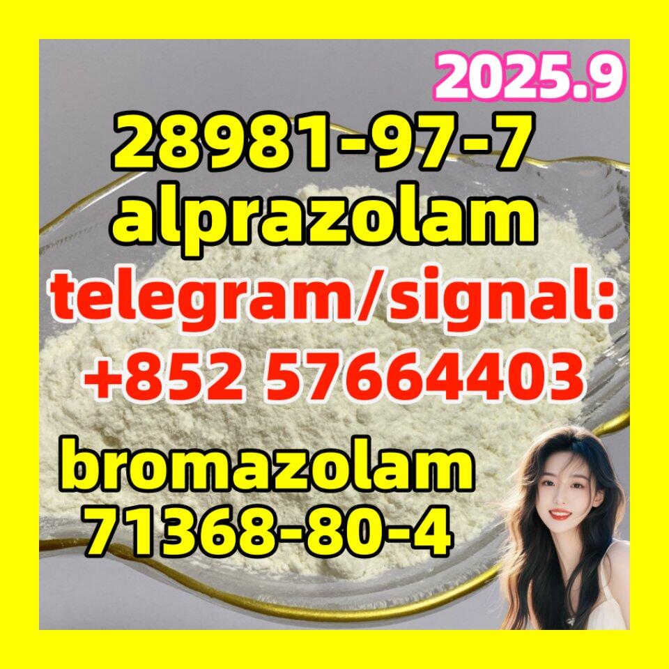 28981-97-7 alprazolam 71368-80-4 bromazolam Benzodiazepines 100% delivery
