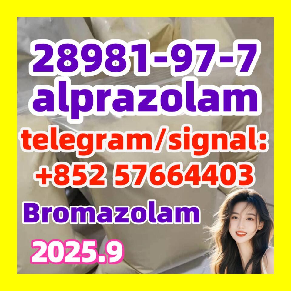 Top quality 28981-97-7 alprazolam