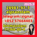 28981-97-7 alprazolam 71368-80-4 bromazolam Benzodiazepines Top quality New formula hot sale