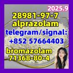 alprazolam 28981-97-7 71368-80-4 bromazolam Benzodiazepines China supplier - Раздел: Галантерея, бижутерия, ювелирные изделия