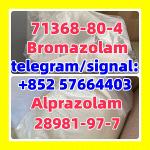 high purity CAS 28981 -97-7 Alprazolam bromazolam 71368-80-4 Benzodiazepines