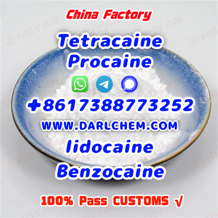 Lidocaine Benzocaine Procaine raw Powder 137-58-6 Top Quality