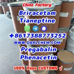 pregabalin Brivaracetam Tianeptine raw crystal powder 148553-50-8 Manufactory Supply