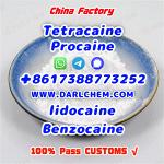 Lidocaine Benzocaine Procaine raw Powder 137-58-6 Top Quality