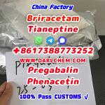 pregabalin Brivaracetam Tianeptine raw crystal powder 148553-50-8 Good Price