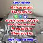 pregabalin Brivaracetam Tianeptine raw crystal powder 148553-50-8 Good Price