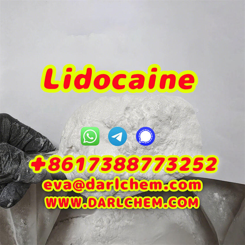 Lidocaine base hcl crystals powder 137-58-6 Factory 100% Customs Clearance 99% Purity Em Po Polvo Ra