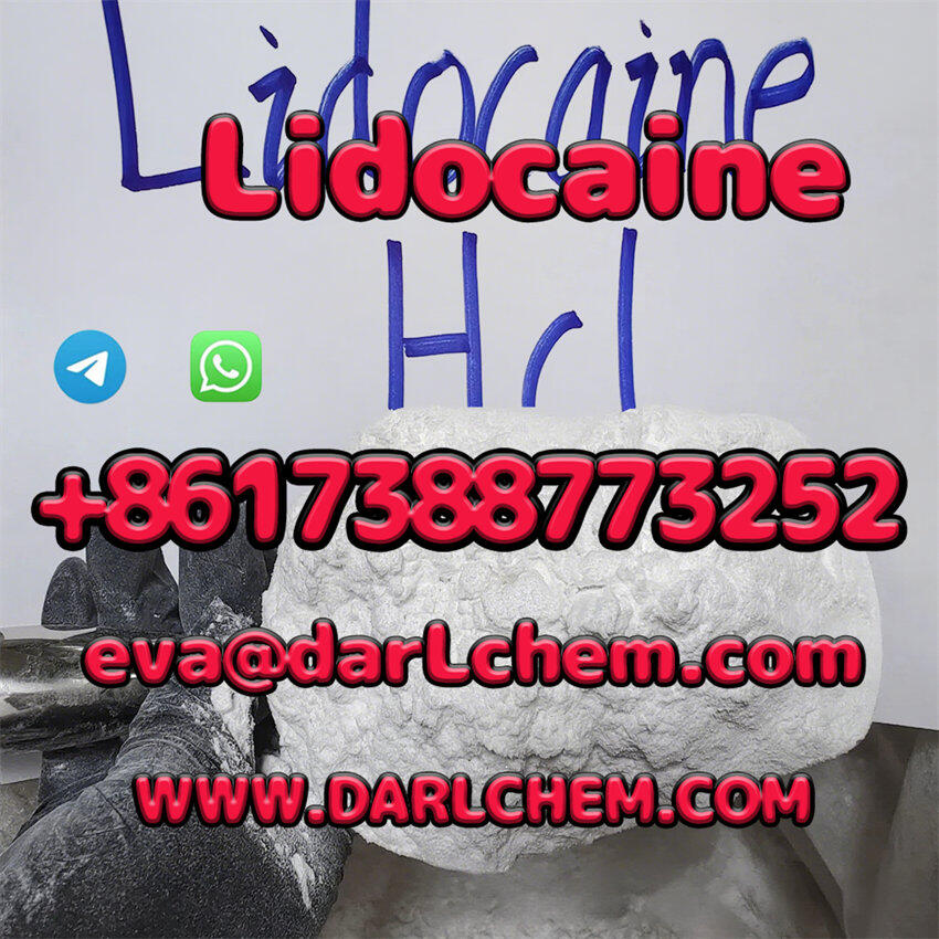 Lidocaine base hcl crystals powder 137-58-6 Europe Brasil Markets 100% Safe Delivery 99% Pure Em Po