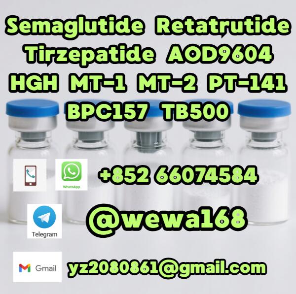 Semaglutide Retatrutide Tirzepatide AOD9604 HGH MT-1 MT-2 PT-141 BPC157 TB500 Semaglutide Retatrutide Tirzepatide AOD9604 HGH MT-1 MT-2 PT-141 BPC157 TB500