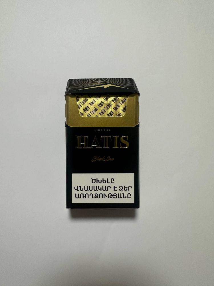 Сигареты Hatis King Size Black Сигареты Hatis King Size Black