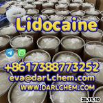 99.9% Assay High Purity Lidocaine base hcl crystals powder 137-58-6