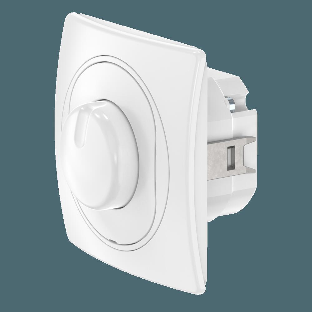 Диммер скрытой установки CADUCEUS ALING EON, поворотно-нажимной, LED 1-100Вт, универсальный Диммер скрытой установки CADUCEUS ALING EON, поворотно-нажимной, LED 1-100Вт, универсальный