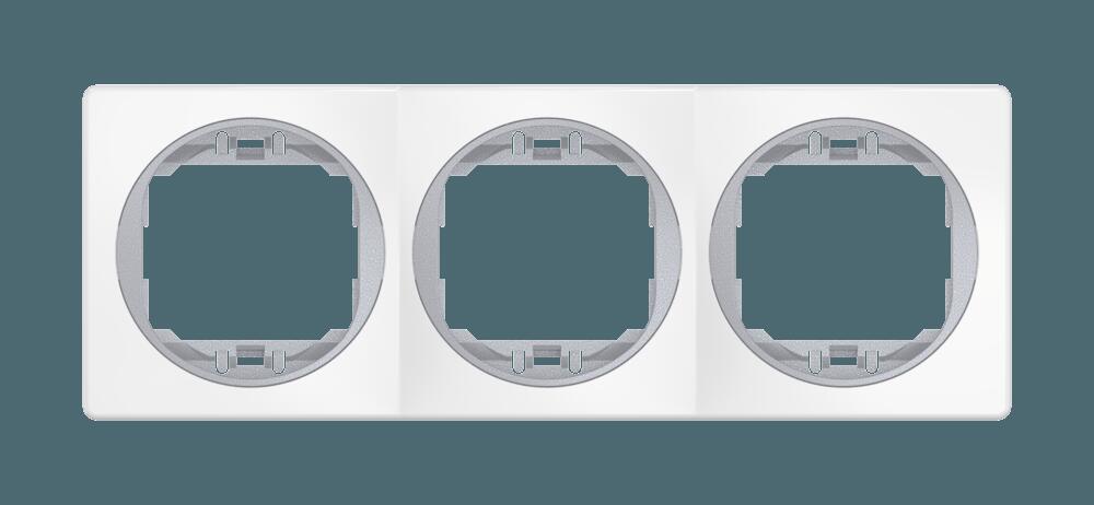 Рамка декоративная CADUCEUS ALING EON, трёхместная, горизонтальная Рамка декоративная CADUCEUS ALING EON, трёхместная, горизонтальная