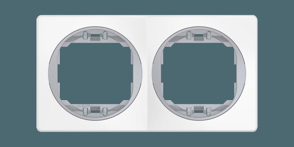 Рамка декоративная CADUCEUS ALING EON, двухместная, горизонтальная Рамка декоративная CADUCEUS ALING EON, двухместная, горизонтальная