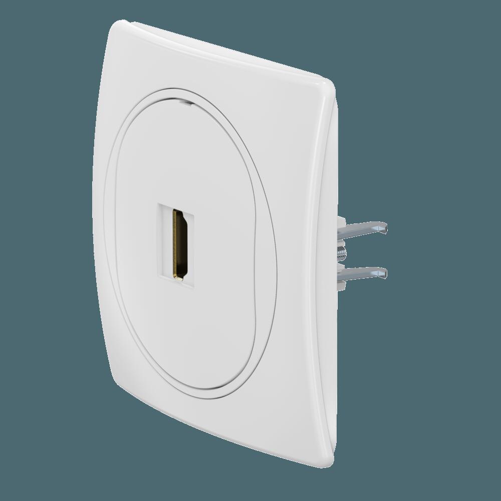 Розетка скрытой установки CADUCEUS ALING EON с модулем Keystone HDMI тип A-A Розетка скрытой установки CADUCEUS ALING EON с модулем Keystone HDMI тип A-A