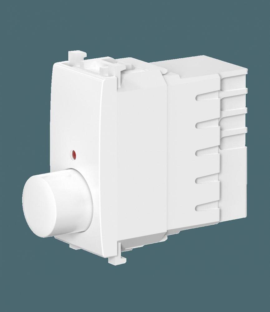 Диммер поворотно-нажимной для индуктивной нагрузки с индикацией 40-300ВА, 230В~, 1М Диммер поворотно-нажимной для индуктивной нагрузки с индикацией 40-300ВА, 230В~, 1М