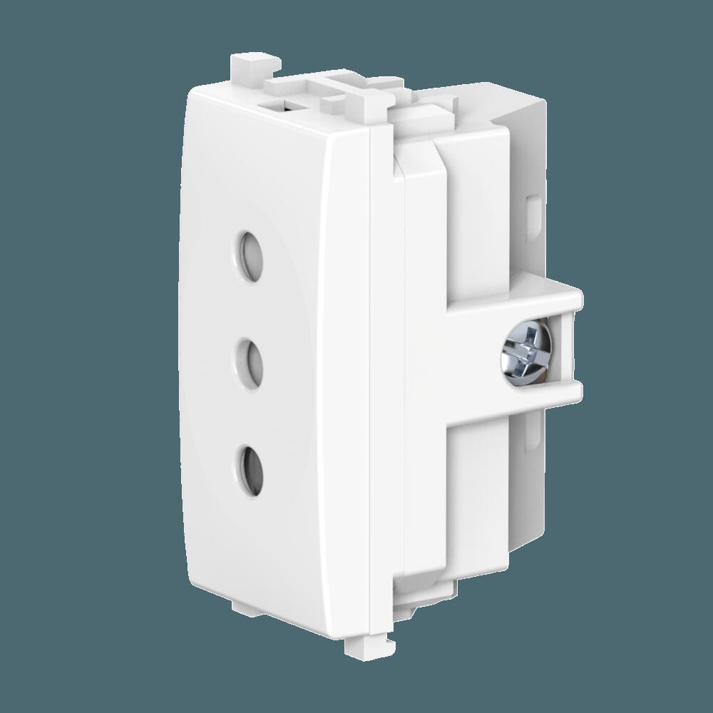 Розетка электрическая антибактериальная CADUCEUS ALING EXPERIENCE для скрытой проводки, модульная, м Розетка электрическая антибактериальная CADUCEUS ALING EXPERIENCE для скрытой проводки, модульная, м