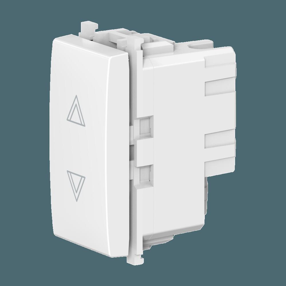 Выключатель CADUCEUS ALING EXPERIENCE для скрытой проводки, кнопочный для рольставней/жалюзи, 10А, 2