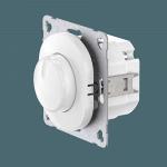 Диммер скрытой установки CADUCEUS ALING EON, поворотно-нажимной, LED 1-100Вт, универсальный, механиз