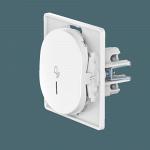 Выключатель скрытой установки CADUCEUS ALING EON, кнопочный, с символом "Звонок", с индикацией, 10А,