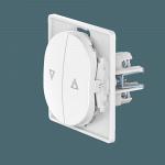 Выключатель скрытой установки CADUCEUS ALING EON, кнопочный, для рольставней, 10А, 250В~, механизм