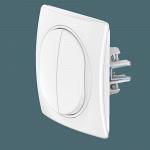 Выключатель скрытой установки CADUCEUS ALING EON двухклавишный, 10АХ, 250В~