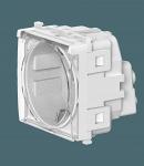 Розетка CADUCEUS ALING EXPERIENCE электрическая, модульная с крышкой, для скрытой проводки, механизм