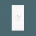 Клавиша CADUCEUS ALING EXPERIENCE, 1М, с символом "душ", с индикаторным окошком