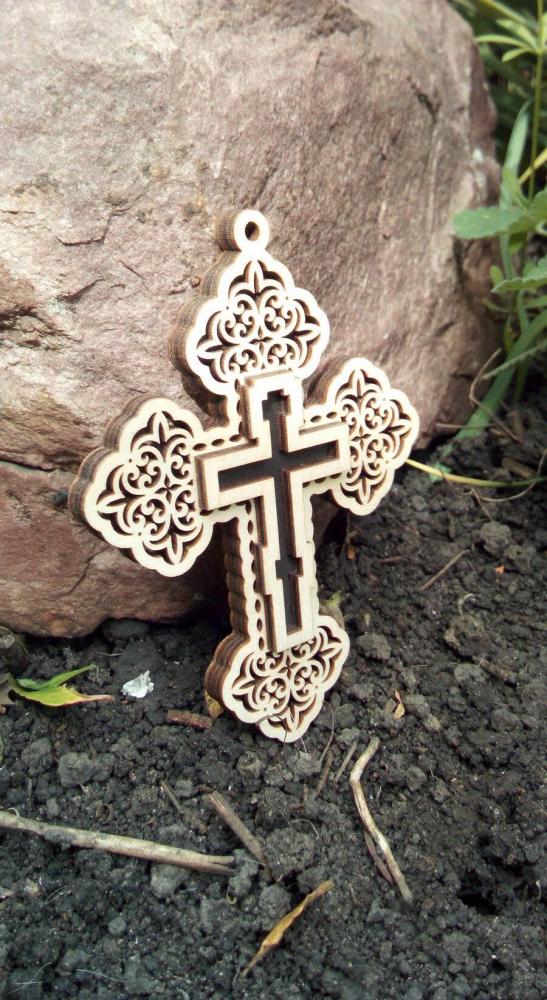 Крест автомобильный на присоске