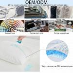 Firm Zipper Bedding Pillow Cases Cooling Bamboo Pillow Shell For Neck Support And Deep Sleep Comfort - Раздел: Ткани продажа, текстильные изделия