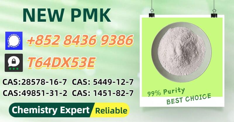 Secure Factory Supply Chain New P.MK CAS 28578-16-7 + B.MK CAS 5449-12-7