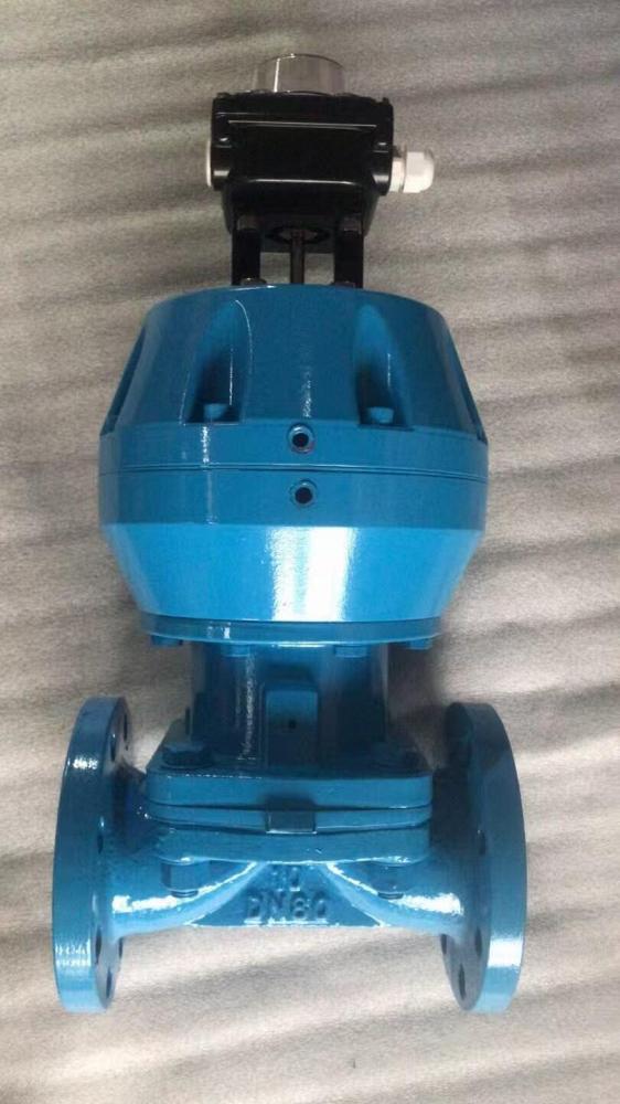 Вентиль диафрагмовый химический ВДХ с пневмоприводом GEMU Вентиль диафрагмовый химический ВДХ с пневмоприводом GEMU