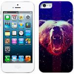 Чехол Медведь на iPhone 5/5s