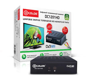 Цифровая приставка DVB-T2 DC1201HD