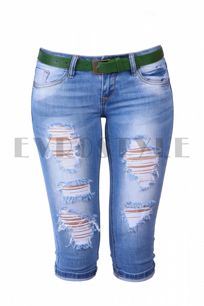 (25-30)Женские ,джинсовые капри Amadge KA1823