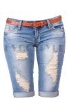 (25-30)Женские ,джинсовые капри Amadge KA1829