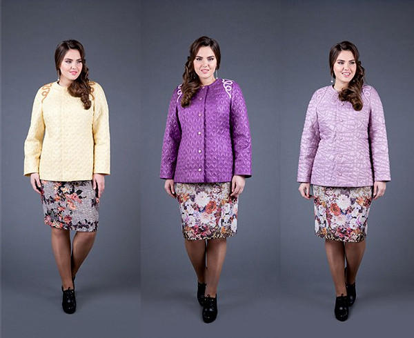 Стеганые жакеты и пиджаки женские. Большие размеры. Подробнее: http://forte-primo.ctlx.ru/products/b