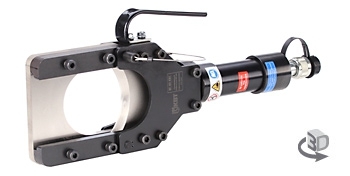 Ножницы гидравлические и аккумуляторные для резки проводов со стальным сердечником, стальных канатов и бронированного кабеля НГ-85 (™КВТ)