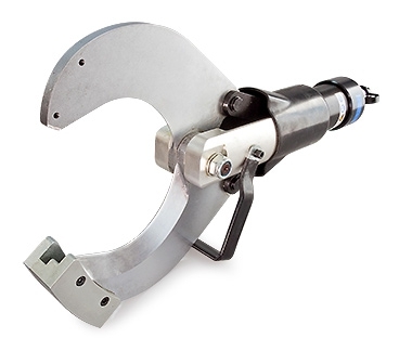 Ножницы гидравлические и аккумуляторные для резки проводов со стальным сердечником, стальных канатов и бронированного кабеля НГО-120 (™КВТ)