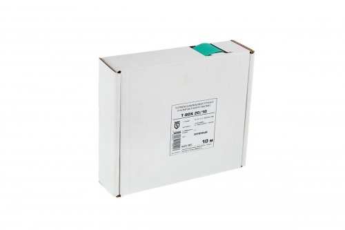 Термоусадочные цветные трубки в компактной упаковке Т-бокс Т-BOX-16/8 (зел) (™КВТ)
