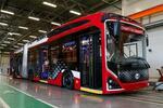 В Петербурге состоялся предпремьерный показ нового электробуса «Пионер»