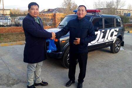Полиция Монголии пересела на Lada 4x4