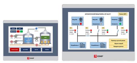 Сенсорные панели оператора EKF PRO-Screen – современная альтернатива светосигнальной арматуре