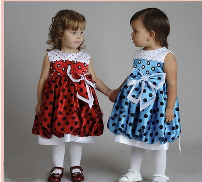 Нарядные детские платья для самых маленьких