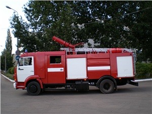Автомобиль пожарный АЦ 3,2-40 на шасси КАМАЗ-4308 (4х2)