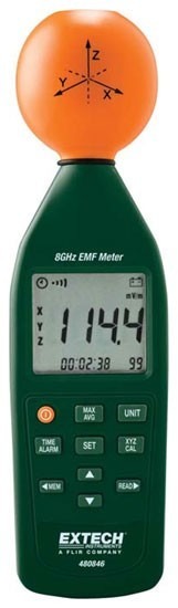 Extech 480846 Измеритель напряженности ЭМП, 10МГц-8ГГц