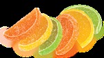Мармелад Апельсиновые и лимонные дольки