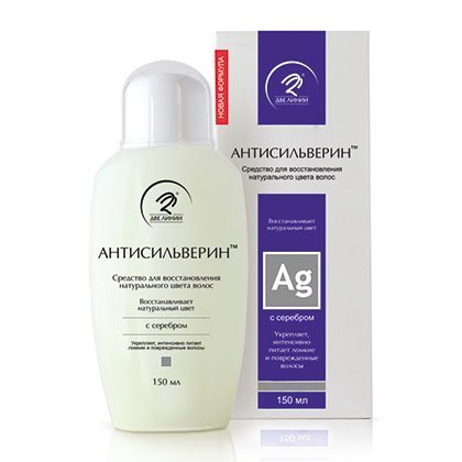 Антисильверин средство для восстановления натурального цвета волос, 150 мл