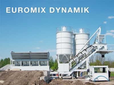 Мобильный бетонный завод Euromix Dynamik купить Москва