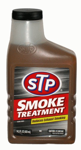 Добавка в моторное масло для устранения грязного выхлопа STP